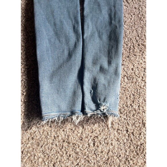 AGOLDE Sophie High Rise Jeans Women's Size 26 Stretch Medium Blue EUC - Picture 10 of 10